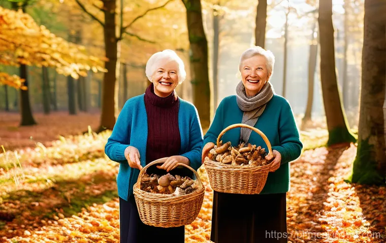 장수 지역의 천연 약재 활용법 - **Prompt:** An elderly Polish woman, with a warm, contented smile and kind eyes, is gently harvestin...